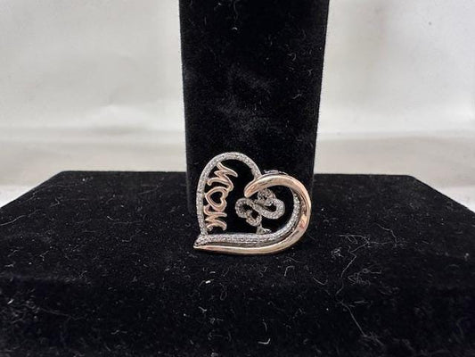 Jane Seymour Sterling Silver & Gold Pendant